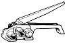 Tensioner for Strapping